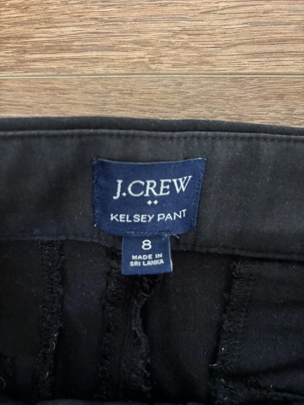 J. Crew Black Kelsey Pant - Size 8